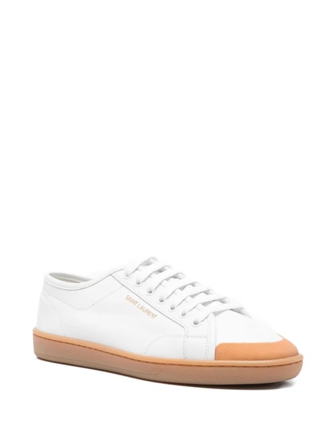 Saint Laurent lace-up toe sneakers - White - zdjęcie produktu nr 2