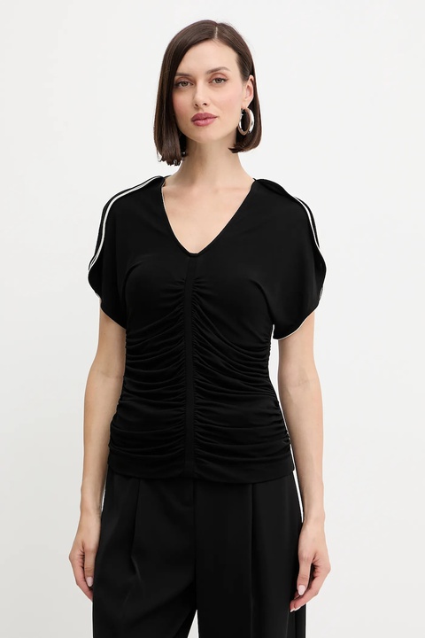 BOSS bluzka damskie kolor czarny 50544874 - zdjęcie produktu nr 1