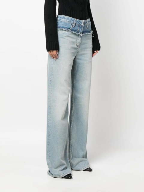 Givenchy low-rise straight-leg jeans - Blue - zdjęcie produktu nr 2