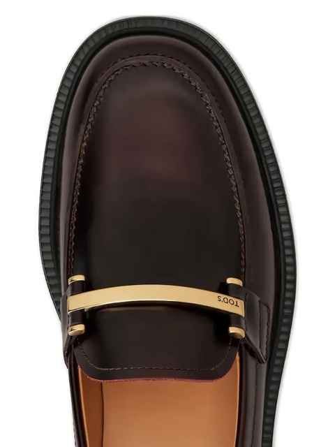 Tod's round-toe loafers - Brown - zdjęcie produktu nr 2