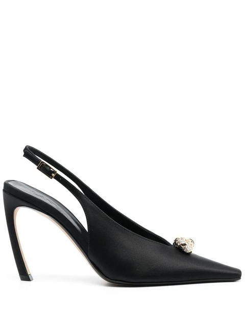 Lanvin pointed-toe slingback pumps - Black - zdjęcie produktu nr 1