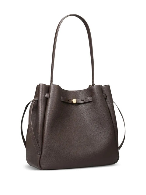 Tory Burch large Romy leather shoulder bag - Brown - zdjęcie produktu nr 2