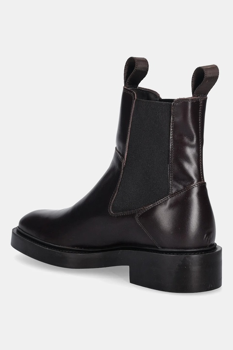 Gant sztyblety skórzane Fallwi damskie kolor brązowy na płaskim obcasie 31541129 - zdjęcie produktu nr 2
