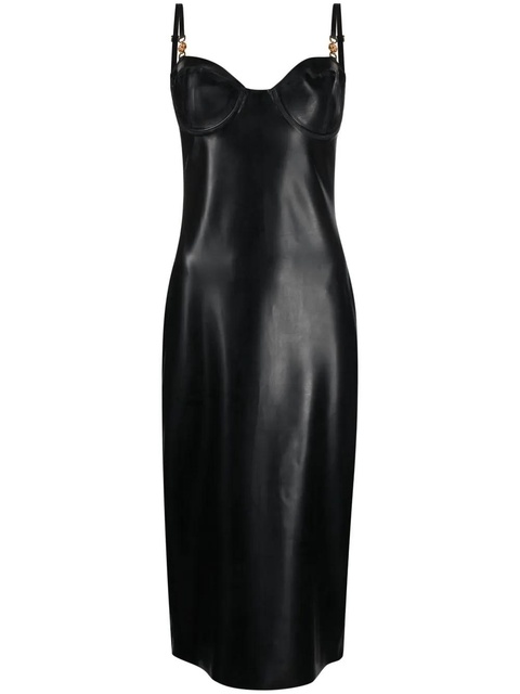Versace sweetheart-neck sleeveless dress - Black - zdjęcie produktu nr 1
