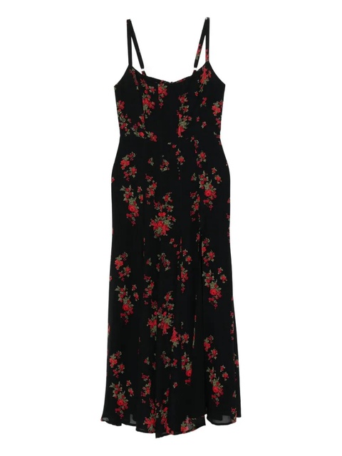 Reformation Eridania dress - Black - zdjęcie produktu nr 2