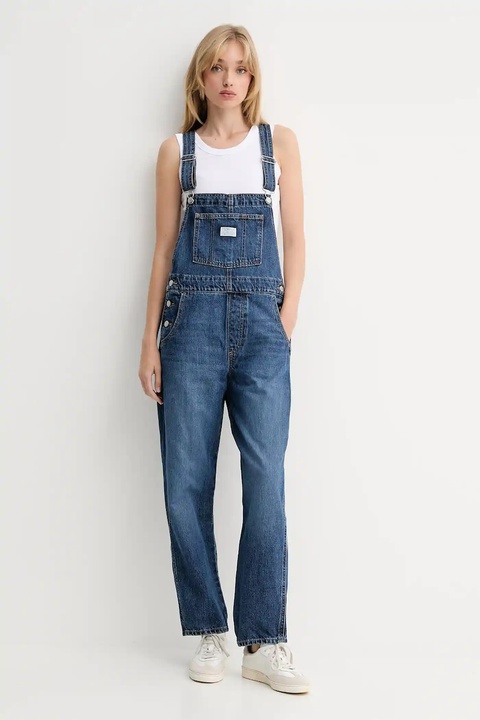 Levi's ogrodniczki jeansowe VINTAGE OVERALL damskie 85315.0036 - zdjęcie produktu nr 2