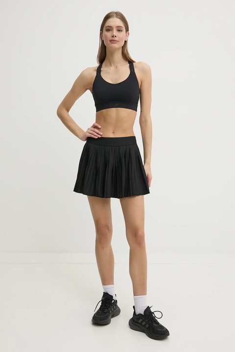 adidas Performance spódnica sportowa Club kolor czarny mini rozkloszowana JD6117 - zdjęcie produktu nr 2