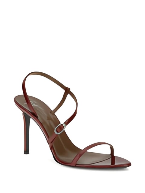 Giuseppe Zanotti 90mm buckle-detail stiletto sandals - Red - zdjęcie produktu nr 2