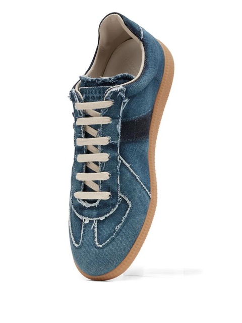 Maison Margiela Ripped Replica lace-up sneakers - Blue - zdjęcie produktu nr 2