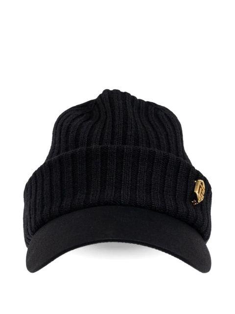 Balmain ribbed beanie cap - Black - zdjęcie produktu nr 1