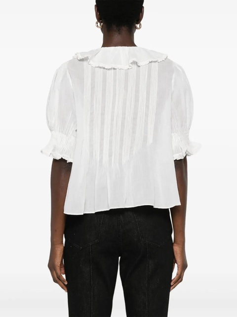 DÔEN Henri blouse - White - zdjęcie produktu nr 2