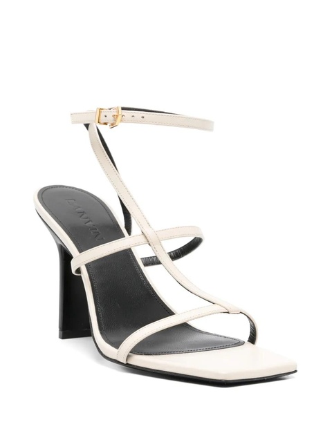 Lanvin 95mm leather sandals - Neutrals - zdjęcie produktu nr 2