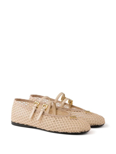 Prada Mesh ballet flats - Neutrals - zdjęcie produktu nr 2