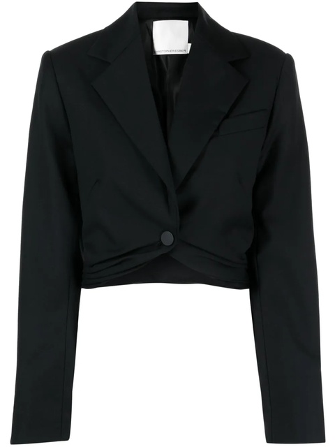 Christopher Esber Tornado single-breasted blazer - Black - zdjęcie produktu nr 1