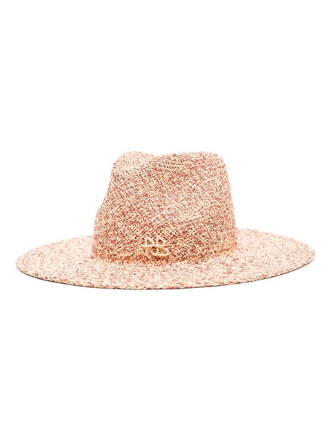 Ruslan Baginskiy logo-appliqué fedora hat - Neutrals - zdjęcie produktu nr 1