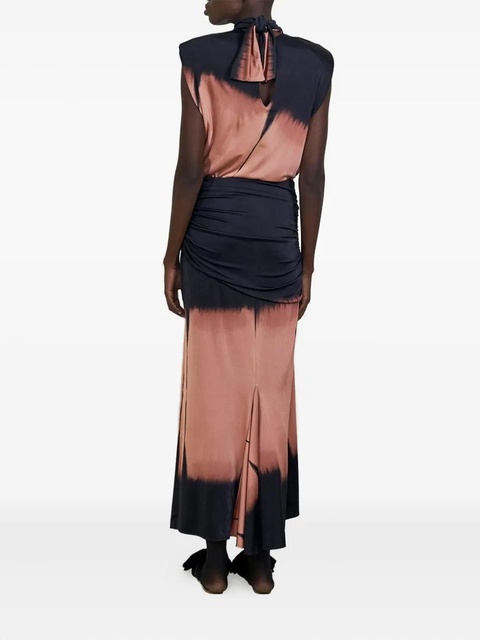 Johanna Ortiz Titual tie-dye maxi dress - Black - zdjęcie produktu nr 1