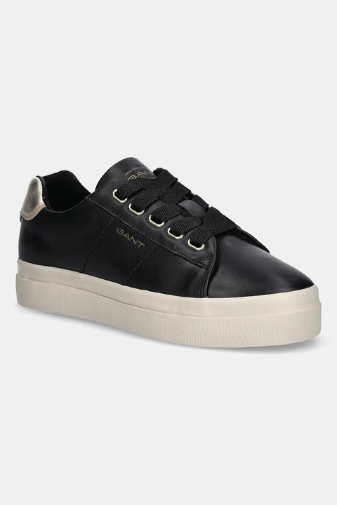 Gant sneakersy skórzane Avona damskie kolor czarny 31531989 - zdjęcie produktu nr 1