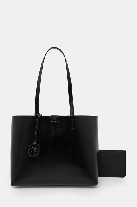 Kurt Geiger London torebka skórzana CHELSEA kolor czarny 3592700109 - zdjęcie produktu nr 1