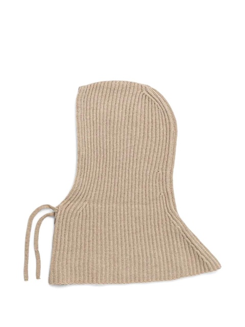 PINKO ribbed drawstring hood - Neutrals - zdjęcie produktu nr 1