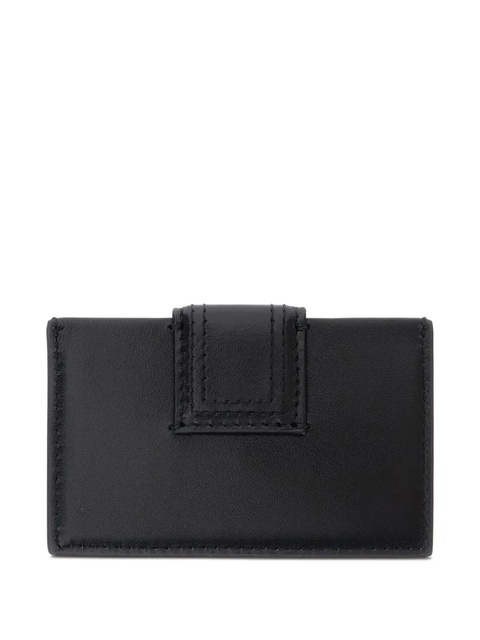 Jacquemus The Bambino leather flap wallet - Black - zdjęcie produktu nr 2