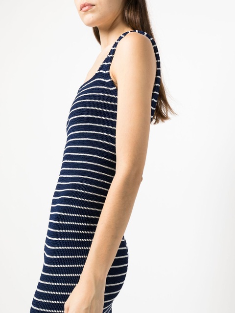 Hunza G striped tank dress - Blue - zdjęcie produktu nr 2