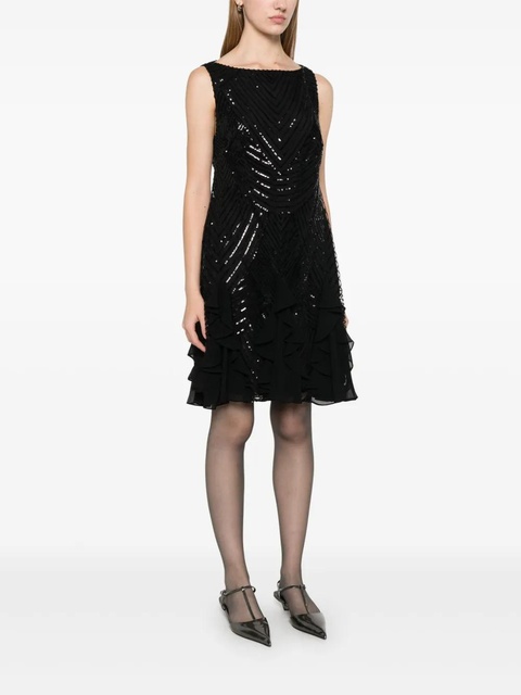 Lauren Ralph Lauren sequined mini dress - Black - zdjęcie produktu nr 2