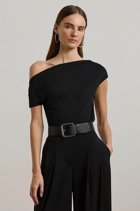 Lauren Ralph Lauren t-shirt damski kolor czarny 200963913 - zdjęcie produktu nr 1