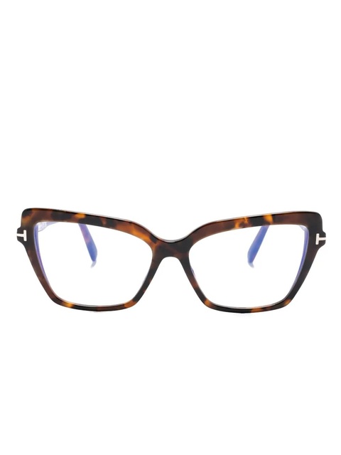 TOM FORD Eyewear cat-eye glasses - Brown - zdjęcie produktu nr 1