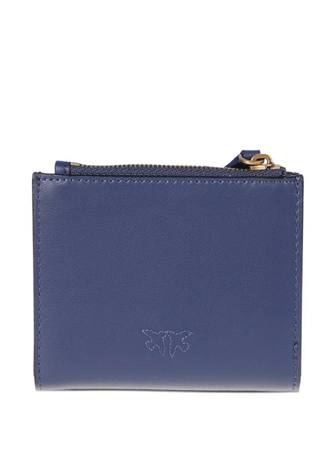PINKO Love Birds leather wallet - Blue - zdjęcie produktu nr 2