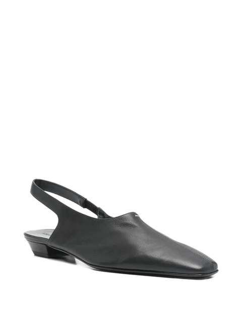 KHAITE Cecilia slingback flat pumps - Black - zdjęcie produktu nr 1