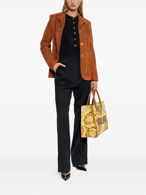 Versace suede blazer - Brown - zdjęcie produktu nr 2