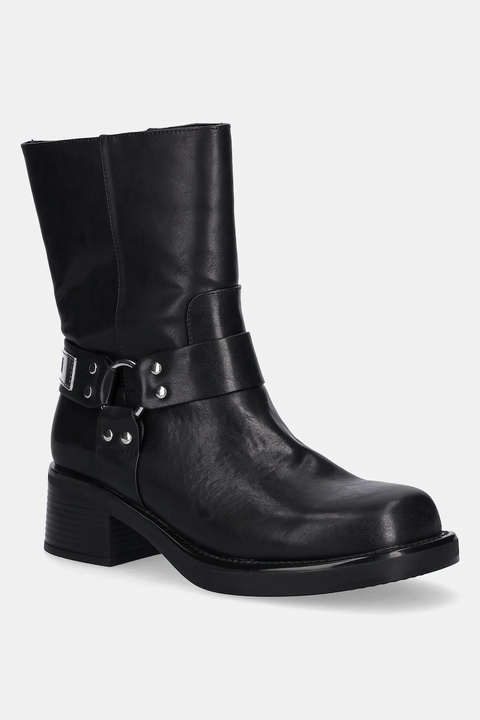 Just Cavalli botki damskie kolor czarny na słupku 79RA3S91ZSD61899 - zdjęcie produktu nr 1