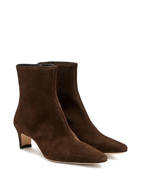 STAUD 55mm Wally pointed-toe boots - Brown - zdjęcie produktu nr 1