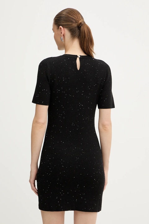 Morgan sukienka kolor czarny mini dopasowana RMAUD - zdjęcie produktu nr 1