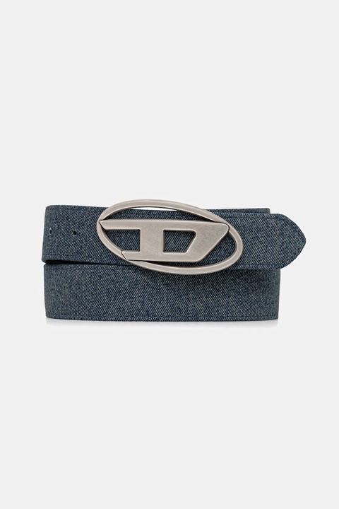 Diesel pasek OVAL D LOGO B-1DR W kolor niebieski X08727.PR413 - zdjęcie produktu nr 1