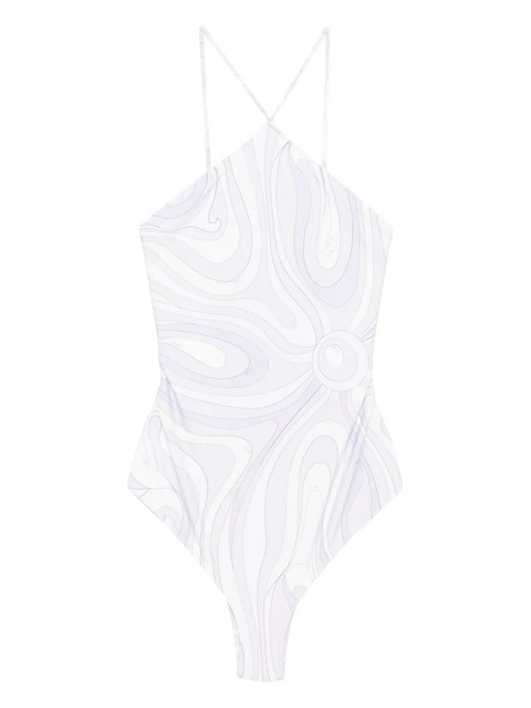 PUCCI halterneck swimsuit - Purple - zdjęcie produktu nr 1
