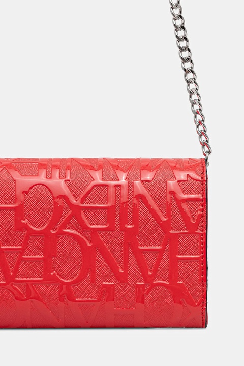 Armani Exchange portfel damski kolor różowy 948481 CC794 - zdjęcie produktu nr 2