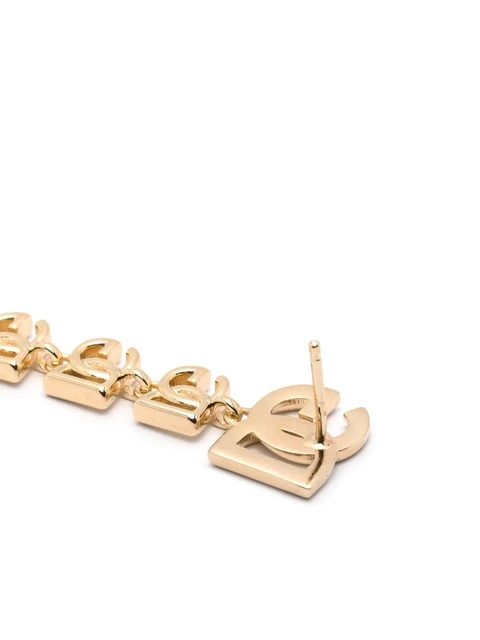Dolce & Gabbana logo-lettering drop earrings - Gold - zdjęcie produktu nr 1