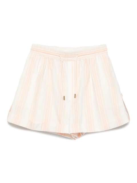 Chloé striped shorts - Neutrals - zdjęcie produktu nr 1