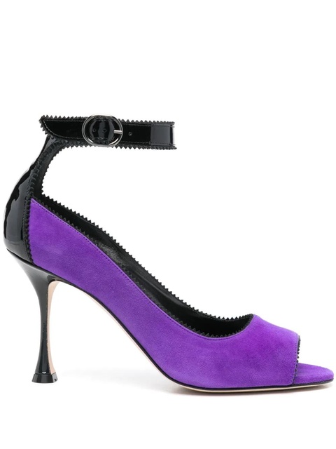 Manolo Blahnik 90mm Kadirasa pumps - Purple - zdjęcie produktu nr 1