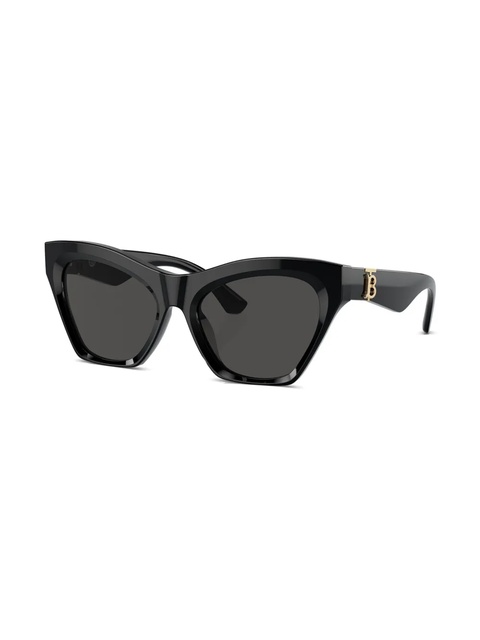 Burberry Eyewear logo-plaque sunglasses - Black - zdjęcie produktu nr 2