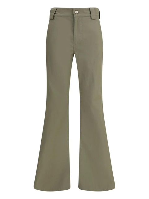 Balenciaga belt-loops trousers - Green - zdjęcie produktu nr 1