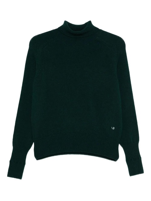 Victoria Beckham high-neck wool jumper - Green - zdjęcie produktu nr 2