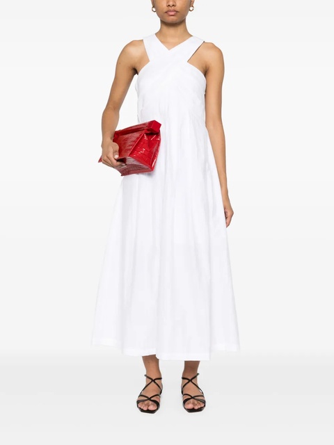 SANDRO crossover-detail maxi dress - White - zdjęcie produktu nr 2