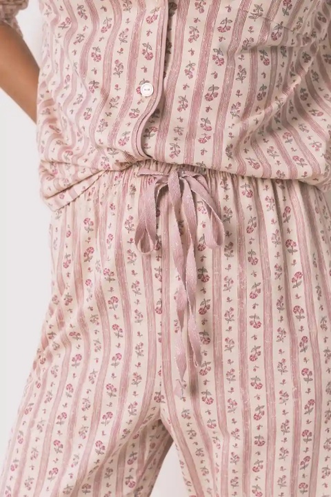 women'secret piżama damska kolor różowy bawełniana 3592420 - zdjęcie produktu nr 2