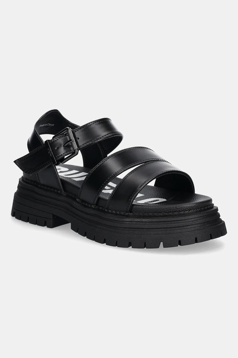 Buffalo sandały Lennox Ts Sandal damskie kolor czarny na platformie 1602274-BLK - zdjęcie produktu nr 1