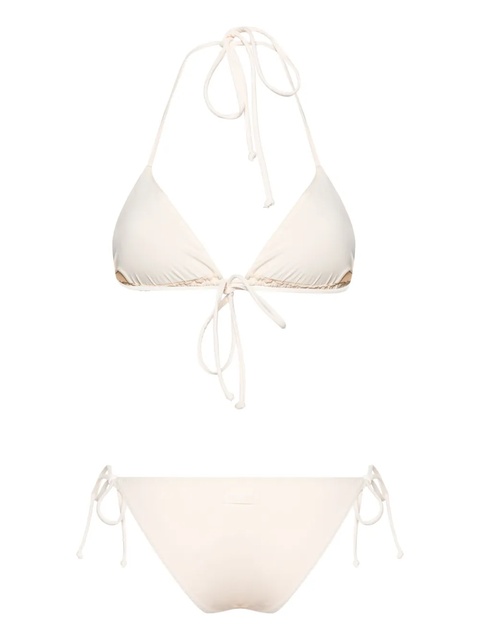 MC2 Saint Barth rhinestoned triangle bikini - Neutrals - zdjęcie produktu nr 2