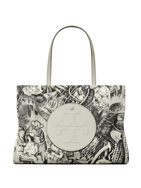 Tory Burch medium Ella chain printed tote bag - Grey - zdjęcie produktu nr 1