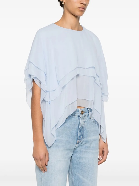 Maje tiered blouse - Blue - zdjęcie produktu nr 2