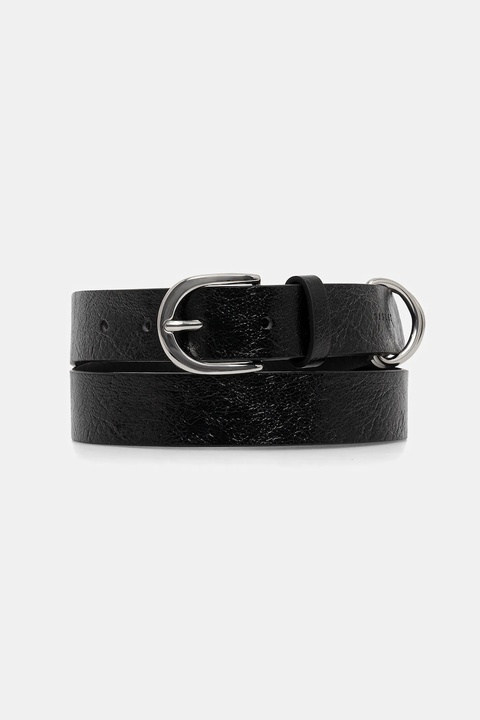 Sisley pasek damski kolor czarny 6YHDWL036 - zdjęcie produktu nr 1